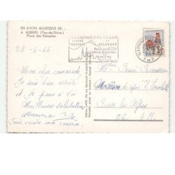 AUBIERE: place des ramacles vue aérienne 10x15 - très bon état