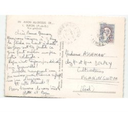 BURON: vue générale vue aérienne 10x15 - très bon état