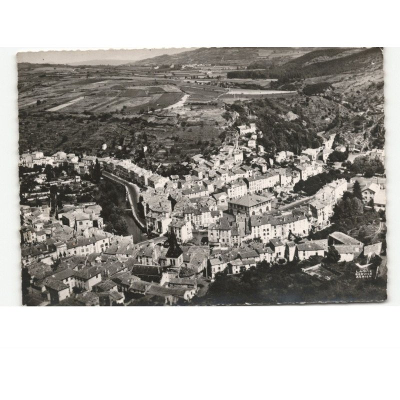 CHAMPEIX: quartier d'aubary vue aérienne 10x15 - très bon état