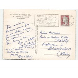 BURON: le château vue aérienne 10x15 - état