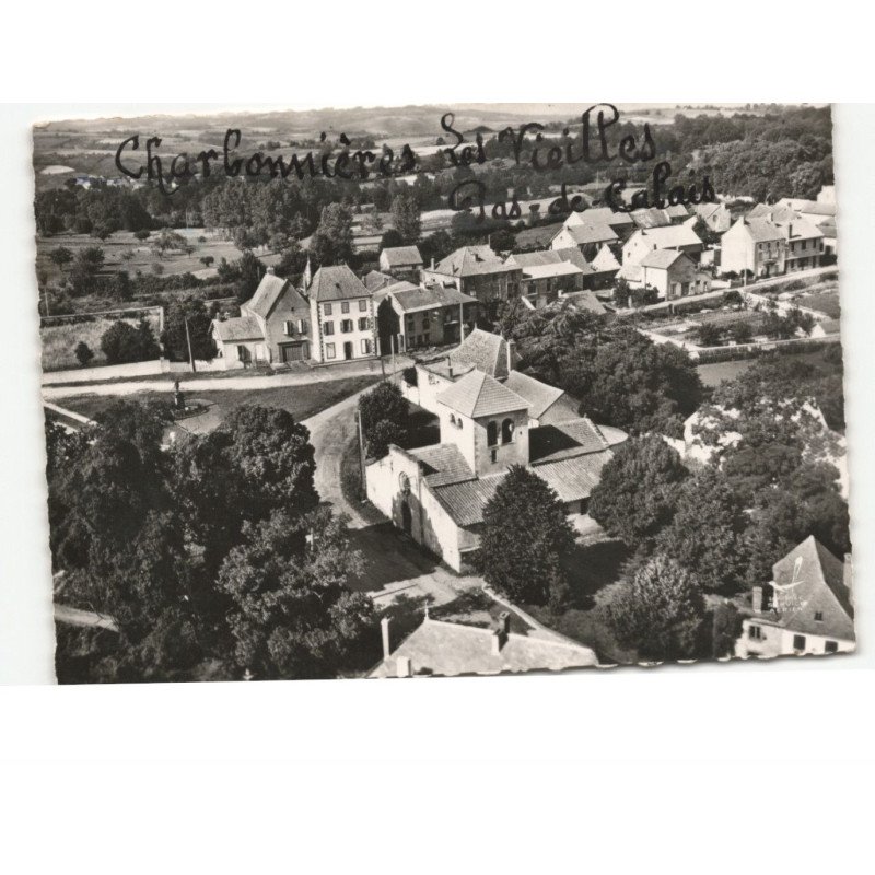 CHARBONNIERES-les-VIEILLES: vue aérienne 10x15 - très bon état