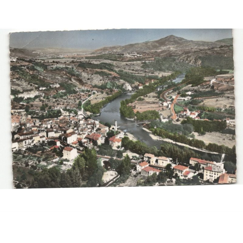 COUDES: vue générale et l'allier vue aérienne 10x15 - état