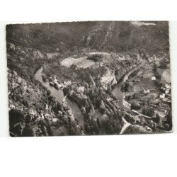 CHATEAUNEUF-les-BAINS: presqu'ile de saint-cyr vue aérienne 10x15 - très bon état
