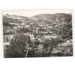 CHATEAUNEUF-les-BAINS: vue générale vue aérienne 10x15 - très bon état