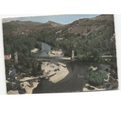 ISSOIRE: le pont de parentignat vue aérienne 10x15 - très bon état