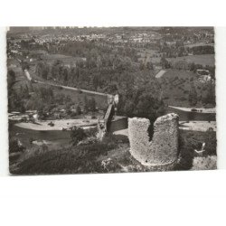 ISSOIRE: la tour de gévillat vue aérienne 10x15 - très bon état