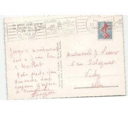 ISSOIRE: la tour de gévillat vue aérienne 10x15 - très bon état