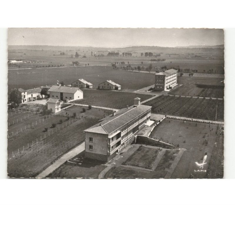 LEMPDES: la nouvelle école vue aérienne 10x15 - très bon état