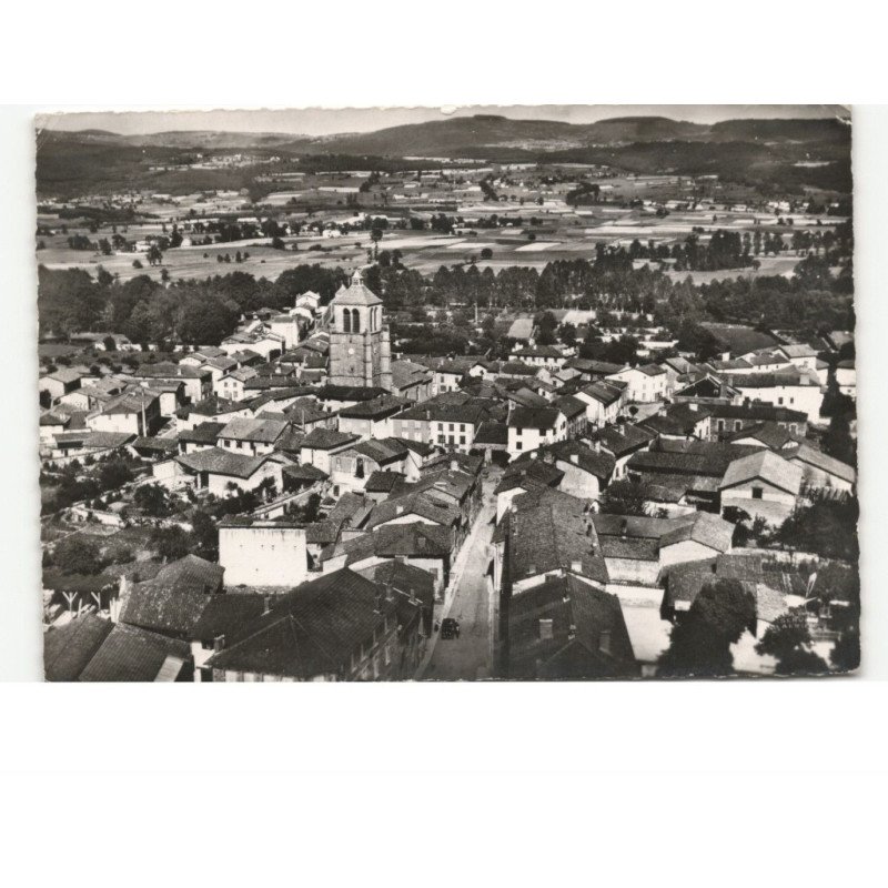 MARSAC-en-LIVRADOIS: vue panoramique vue aérienne 10x15 - très bon état