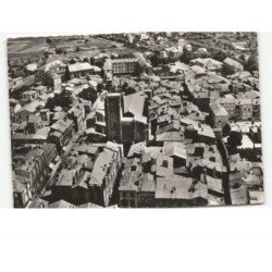 MONTFERRAND: l'église et vue générale vue aérienne 10x15 - très bon état