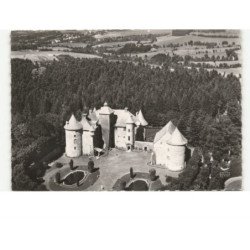 ORCIVAL: le château de cordes vue aérienne 10x15 - très bon état