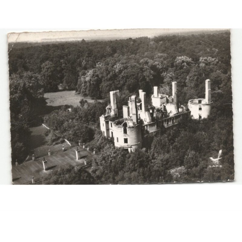 RANDAN: le château vue aérienne 10x15 - état