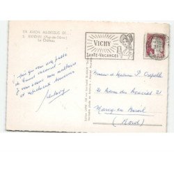 RANDAN: le château vue aérienne 10x15 - état
