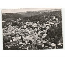 PONTGIBAUD: vue générale vue aérienne 10x15 - état