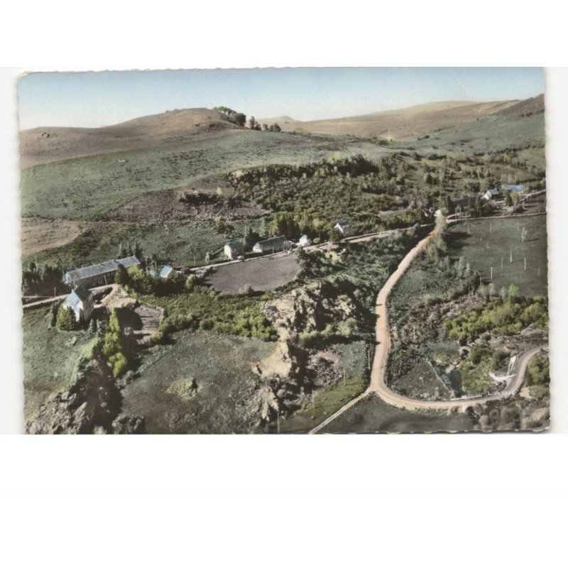 SAINT-ALYRE-es-MONTAGNE: vue générale vue aérienne 10x15 - très bon état