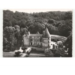 SAINT-DIER: château des martinanches vue aérienne 10x15 - très bon état