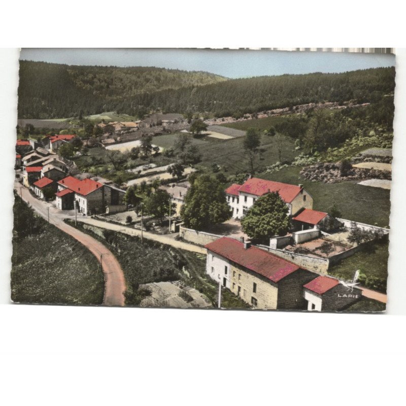 SAINT-ROMAIN: les écoles vue aérienne 10x15 - très bon état