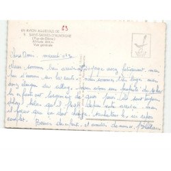 SAINT-SAUVES-D'AUVERGNE: vue générale vue aérienne 10x15 - très bon état