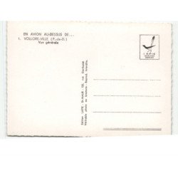 VOLLORE-VILLE: vue générale vue aérienne 10x15 - très bon état