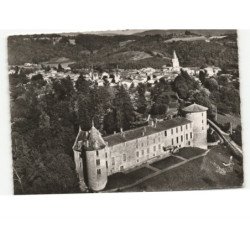 VOLLORE-VILLE: le château des XVe et XVIIIe siècle vue aérienne 10x15 - très bon état
