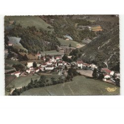 LES ALDUDES: vue générale vue aérienne 10x15 - état