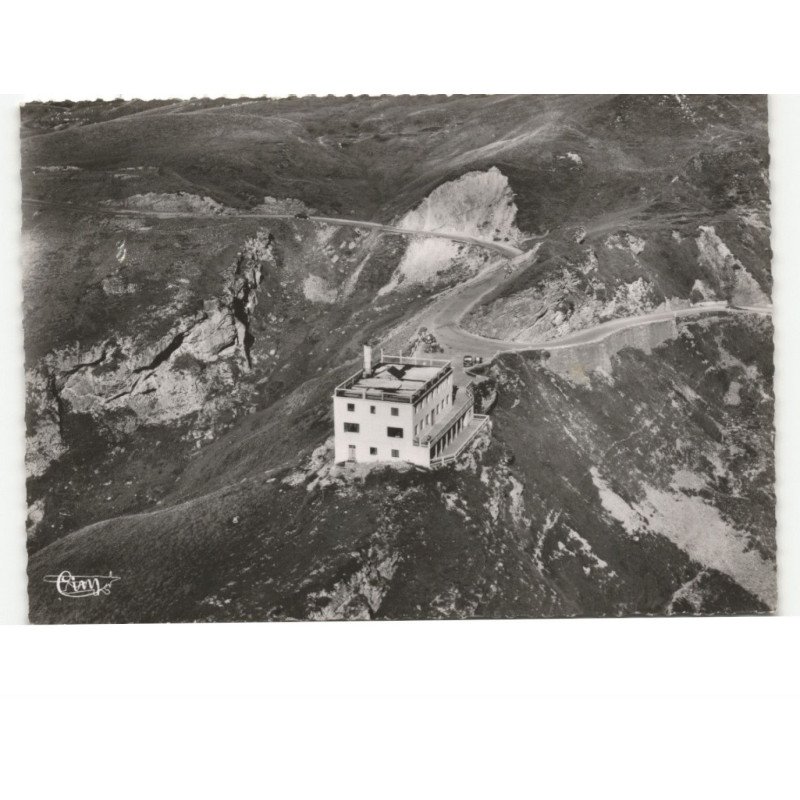 PYRENES-ATLANTIQUES: col d'aubisque vue aérienne 10x15 - très bon état