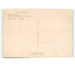 ASCAIN: vue générale et la rhune vue aérienne 10x15 - très bon état