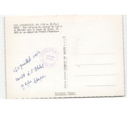 PYRENES-ATLANTIQUES: col d'aubisque, l'hôtel d'aubisque vue aérienne 10x15 - très bon état