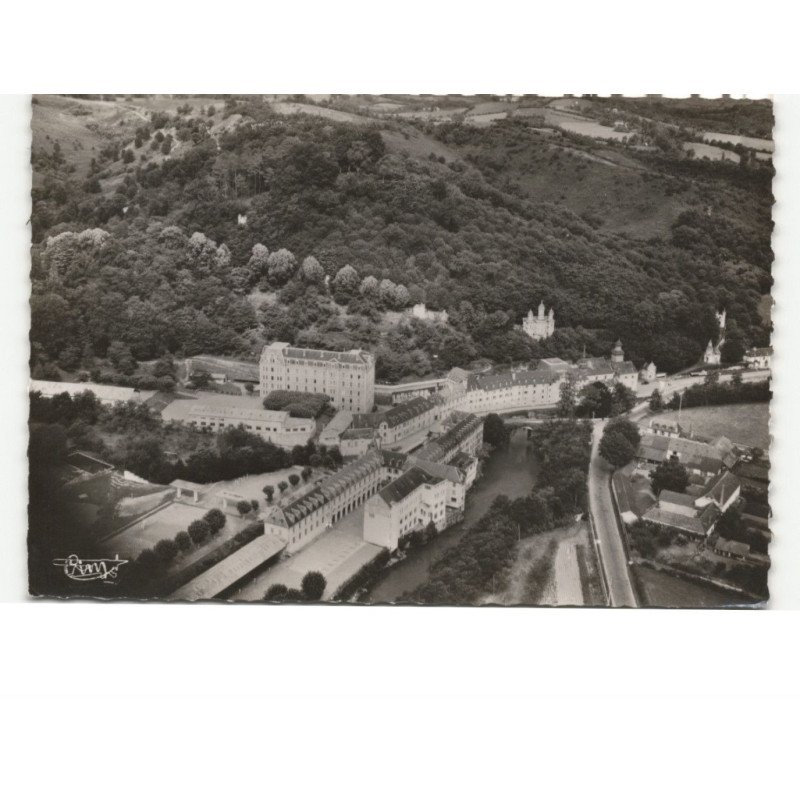 BETHARRAM: le collège et le calvaire vue aérienne 10x15 - très bon état