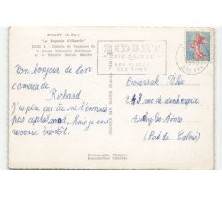 BIDART: "la roseraie d'ilbarritz" colonie de vacances de la caisse autonome nationale vue aérienne 10x15 - très bon état