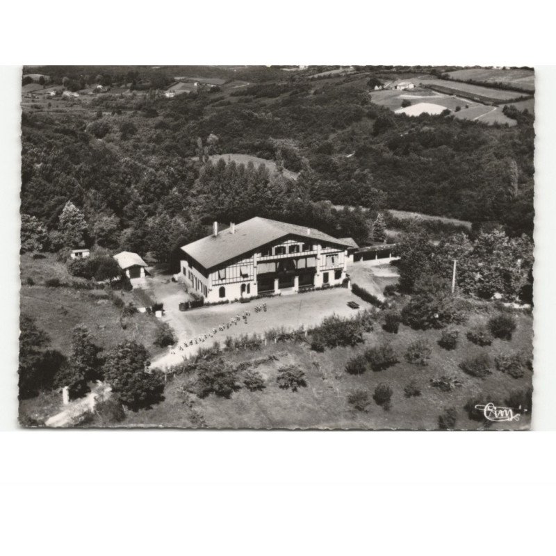 BRISCOUS: colonie de vacances "biarritzénia" vue aérienne 10x15 - très bon état