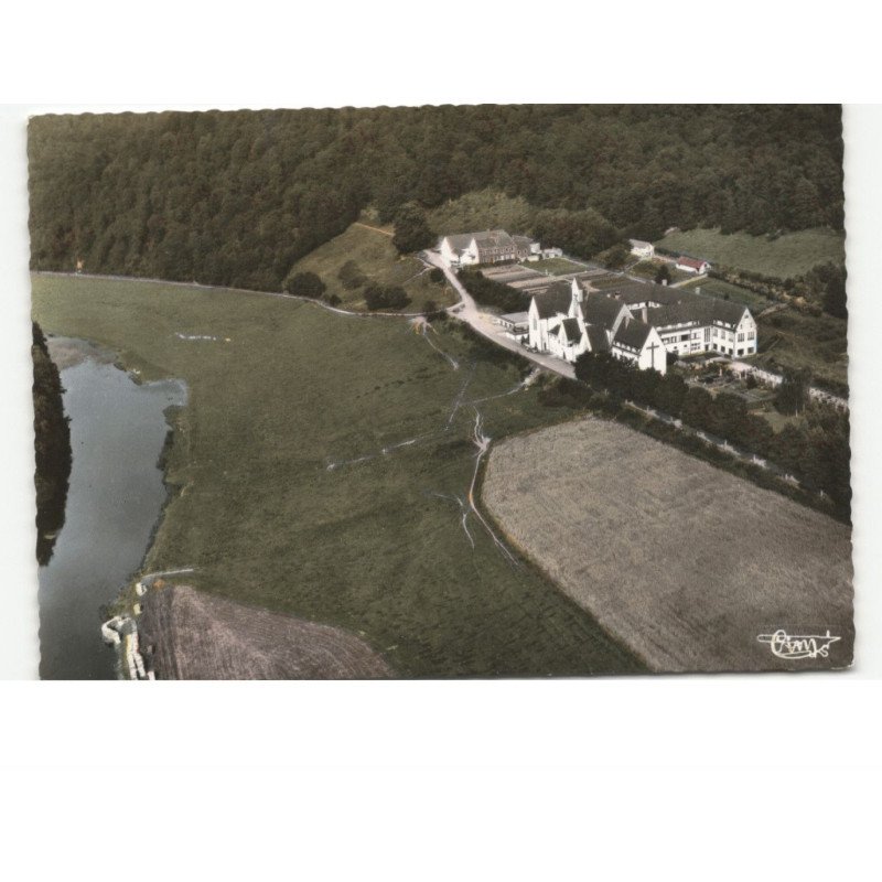 BOUILLON: abbaye de cordemois vue aérienne 10x15 - très bon état