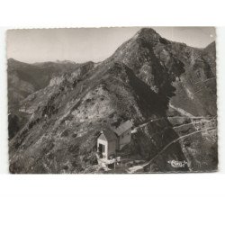 GABAS: pic de la sagette station supérieur du téléphérique vue aérienne 10x15 - état