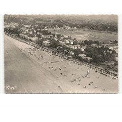 HENDAYE-PLAGE: la plage vue aérienne 10x15 - très bon état