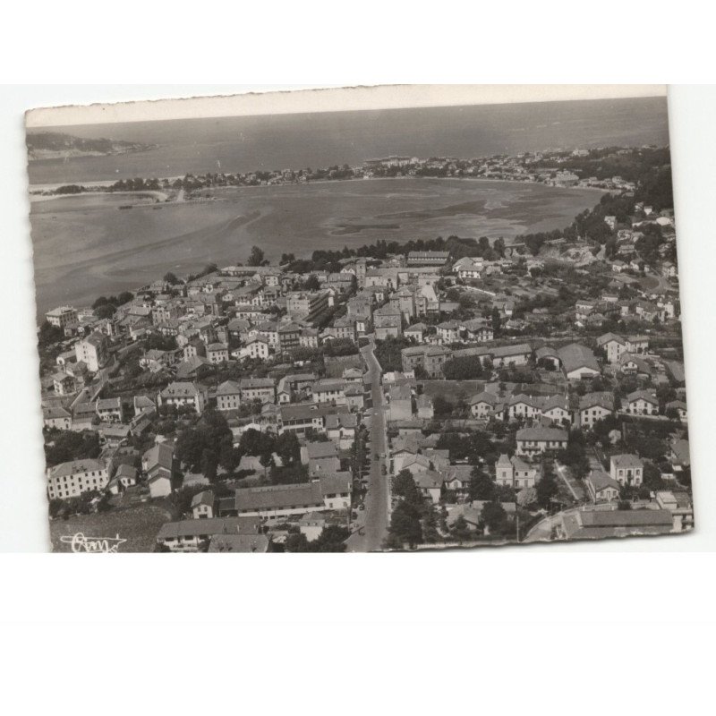 HENDAYE: vue générale vue aérienne 10x15 - très bon état