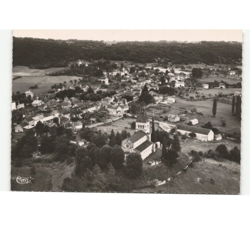 CAZALS: vue aérienne 10x15 - très bon état
