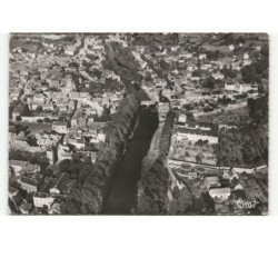 FIGEAC: vue aérienne 10x15 - très bon état