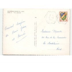 LACAPELLE-MARIVAL: vue générale vue aérienne 10x15 - très bon état