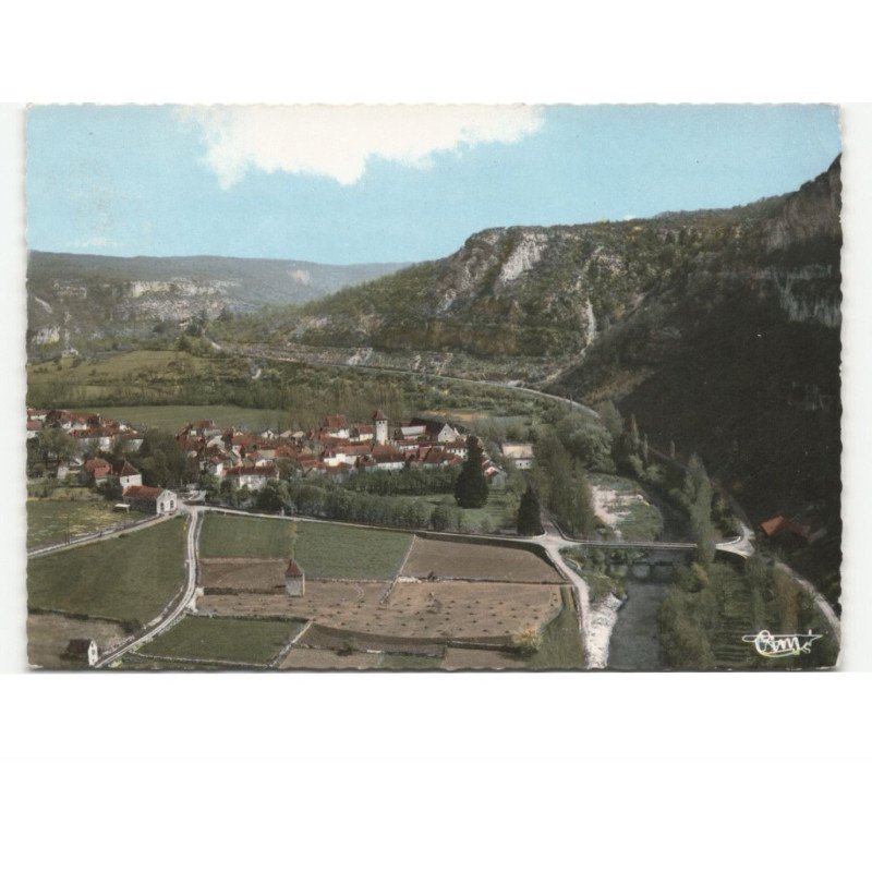 MARCILHAC-sur-CELE: vue générale vue aérienne 10x15 - très bon état