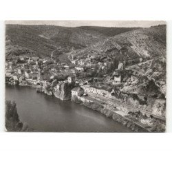 LAROQUE-des-ARCS: les rives du lot vue aérienne 10x15 - très bon état