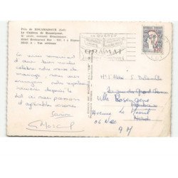 ROCAMADOUR: le château de roumégouse Xe siècle vue aérienne 10x15 - état