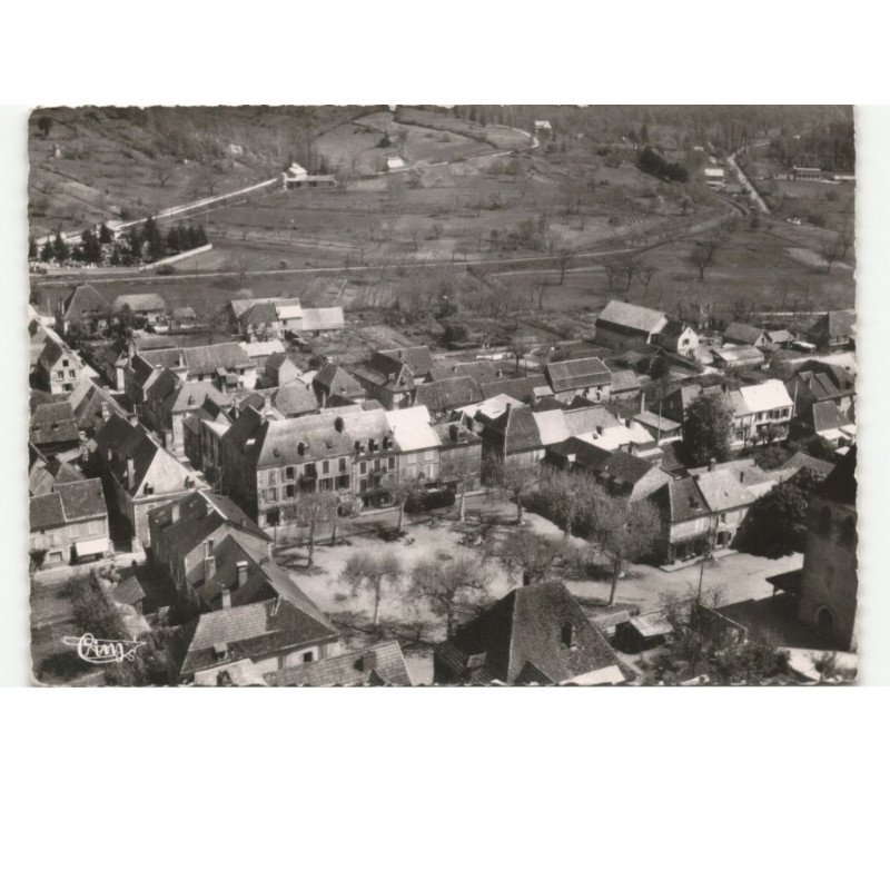 PUYBRUN: vue aérienne 10x15 - très bon état