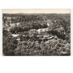 LES QUATRE-ROUTES: le château de langlade vue aérienne 10x15 - très bon état