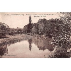 BALLANCOURT - Vue sur l'Essonne prise du Pont du Bouchet - état
