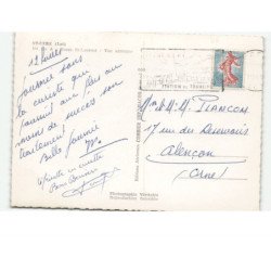 SAINT-CERE: tours saint-laurent vue aérienne 10x15 - état