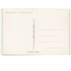 SOUILLAC: vue générale vue aérienne 10x15 - très bon état