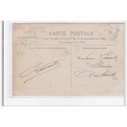 SARTHE : photo bouveret editeur cpa, autographe - tres bon etat