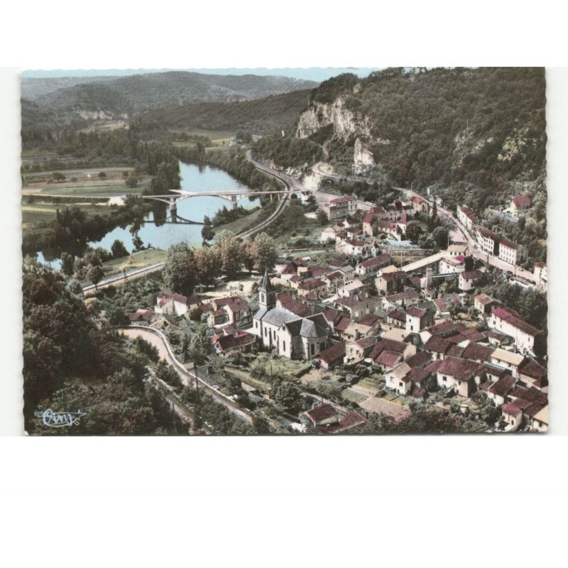 VERS: la vallée du lot vue aérienne 10x15 - état