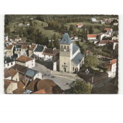 LACAPELLE-MARIVAL: l'église vue aérienne 10x15 - très bon état