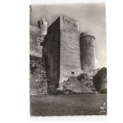 BONAGUIL: le château de bonaguil, bati de 1480 à 1520 vue aérienne 10x15 - très bon état